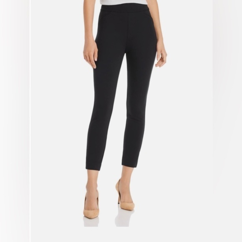 SPANX Back-Seam Skinny Ponte Pants in Black Petite Small